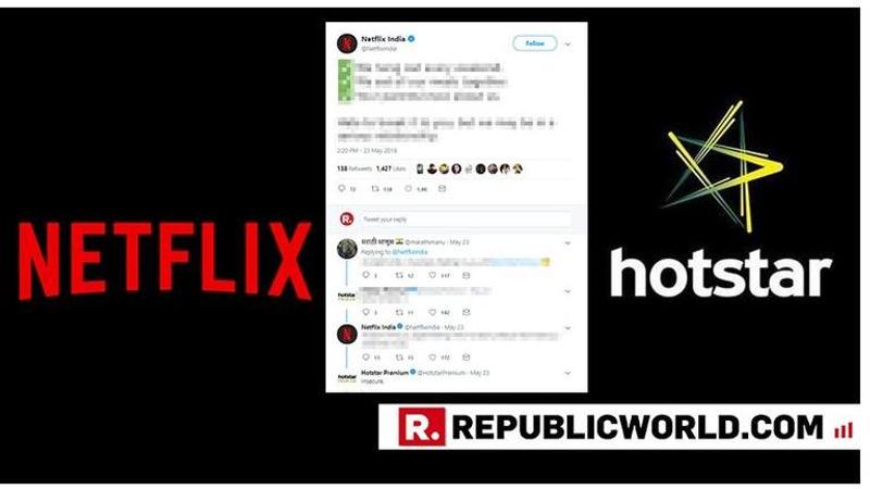 Netflix & Hotstar had an epic 'Love triangle' fight on Twitter, You're 'insecure' says Hotstar