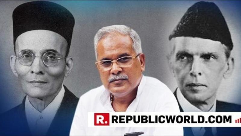 CONTROVERSIAL: Chhattisgarh CM Bhupesh Baghel says that Veer Savarkar pitched Two-nation theory before Muhammad Ali Jinnah