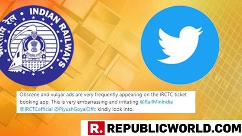 VIRAL: User complains of 'vulgar' ads to IRCTC, gets epic advice in return from official handle