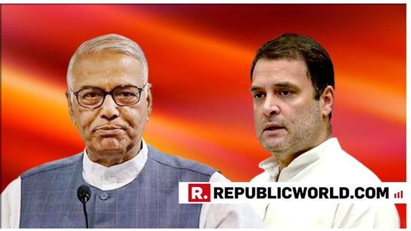 Yashwant Sinha tells Rahul Gandhi to go, says 'if he does not stand firm regarding his resignation, he will lose public estimation'