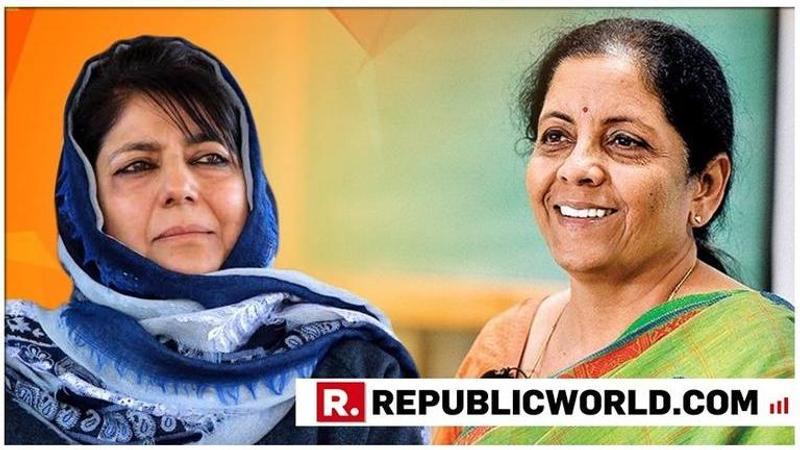 "Shattered the glass ceiling by all means": Mehbooba Mufti congratulates Nirmala Sitharaman for being the first woman to take charge as Finance Minister of India