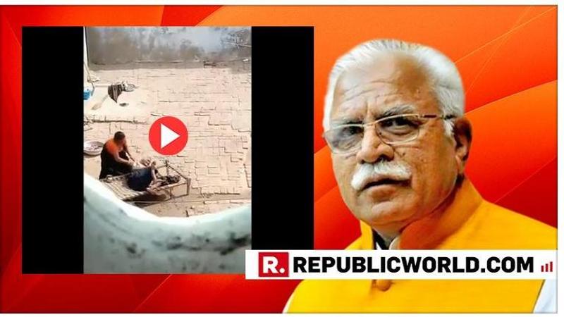 Haryana CM Manohar Lal Khattar condemns and acts as shocking video of elderly woman being thrashed by daughter-in-law surfaces, updates that 'accused has been arrest'