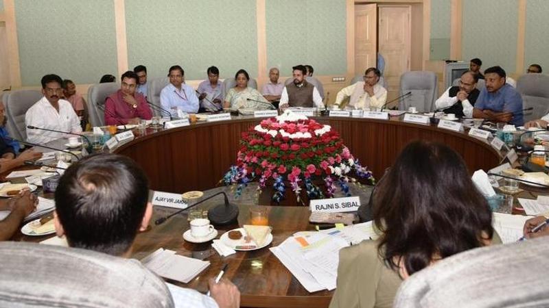 Finance minister Nirmala Sitharaman holds pre-Budget meetings with stakeholders