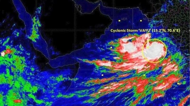 Gujarat on 'cyclone Vayu alert': CM Vijay Rupani asks tourists to move to safe places as cyclone likely to hit with a wind speed of 110-120 kmph