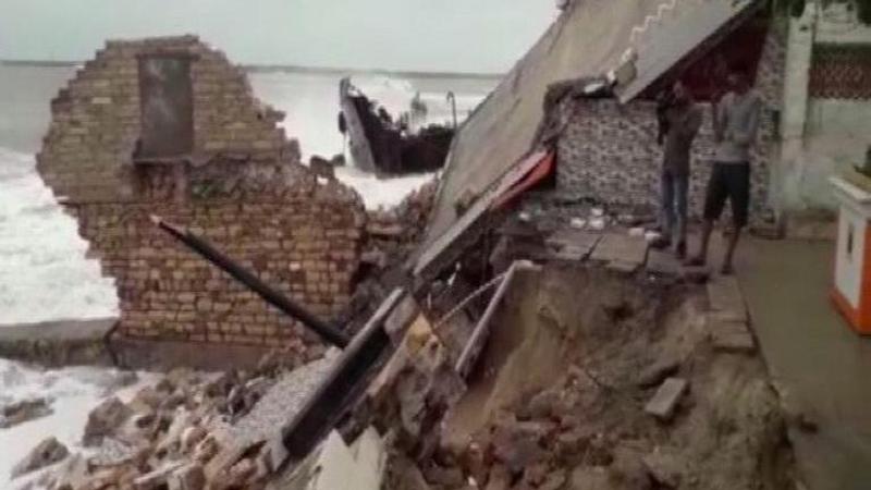 Cyclone Vayu: Portion of Porbandar's Bhuteshwar Mahadev temple collapses