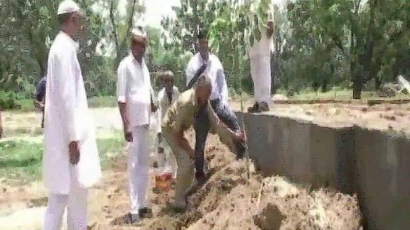 SDM in UP's Amroha makes culprits plant saplings as they get bail