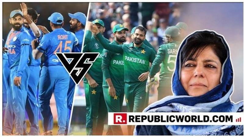 World Cup 2019 | "May the best team win...": Mehbooba Mufti extends best wishes to India and Pakistan as both teams take on each in Manchester, gives a suggestion to fans