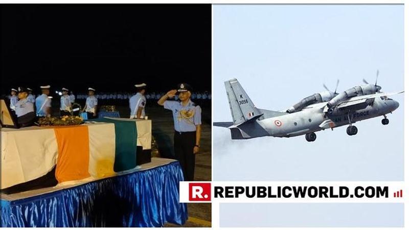 THE LAST SALUTE: IAF bids adieu to the 13 fallen airforce warriors who were aboard the AN-32 aircraft at Assam Jorhat Airbase