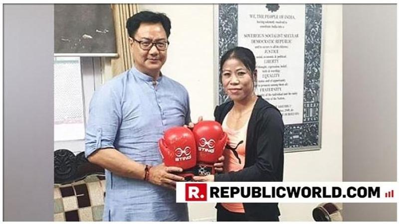 Here's what Kiren Rijiju said to avoid boxing with Mary Kom