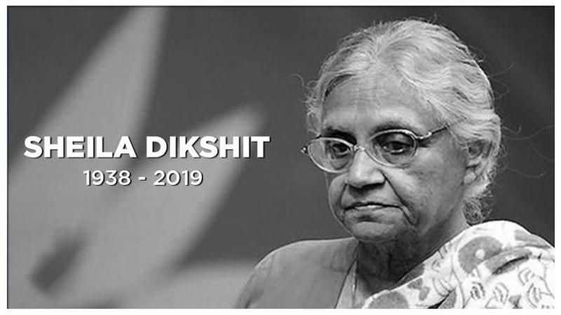 Former Delhi CM Sheila Dikshit passed away,  last rites to be performed at Nigambodh ghat: LIVE Updates