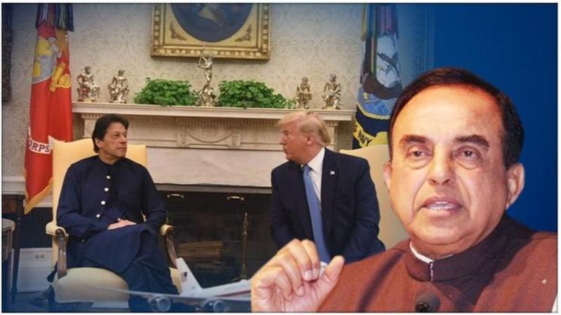 Dr Subramanian Swamy summarily dismisses Donald Trump's nonsensical mediation lie, warns Pakistan to 'get out before I kick you out'