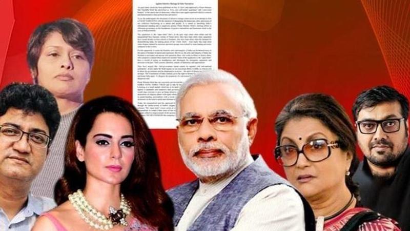 Now, 62 celebs counter 49 peers' letter to PM Modi; Kangana Ranaut, Prasoon Joshi lead the way