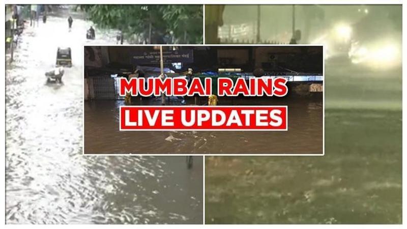 Mumbai Rains LIVE Updates: Flights and trains affected as incessant downpour brings city to a standstill