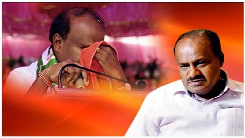 Karnataka: Kumaraswamy hints at quitting politics after JDS-Cong coalition topples, says became CM "accidentally"