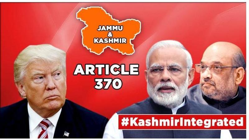 J&K's Article 370 scrapped, US delivers snub to desperate Pakistan, makes no mention of any mediation