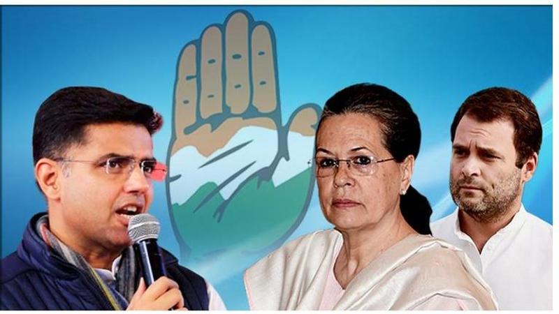 Congress appoints Sonia Gandhi as 'new' party chief, Sachin Pilot tight-lipped over party's decision