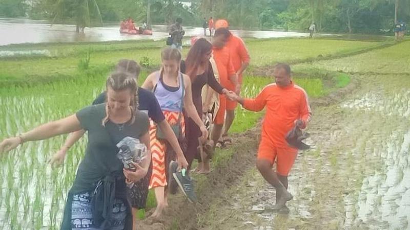 Karnataka Floods: NDRF rescues 20 foreigners stranded  in a resort, details here