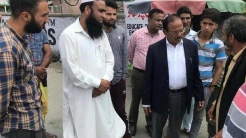 J&K: NSA Ajit Doval celebrates Eid with locals in Srinagar, to hold briefing later in the day