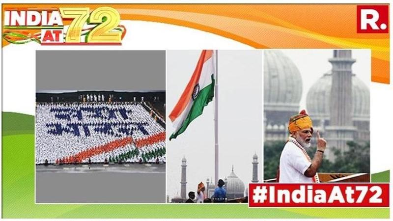 IN PICTURES: PM Narendra Modi shares stunning visuals from his address at Red Fort on Independence Day