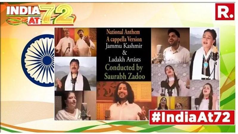 Independence Day 2019: J&K and Ladakh artists' soulful National Anthem rendition celebrates an Integrated post-Article 370 India