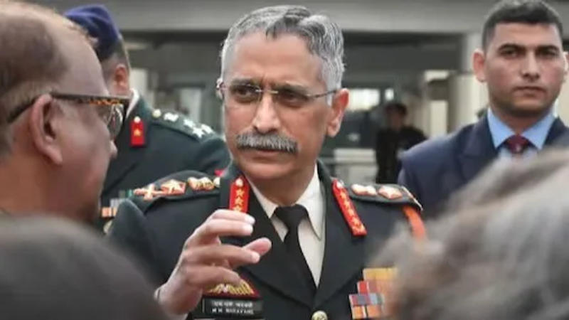 Former Army Chief General MM Naravane.