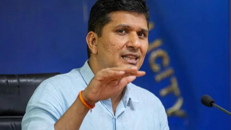 Delhi Health Minister Saurabh Bharadwaj