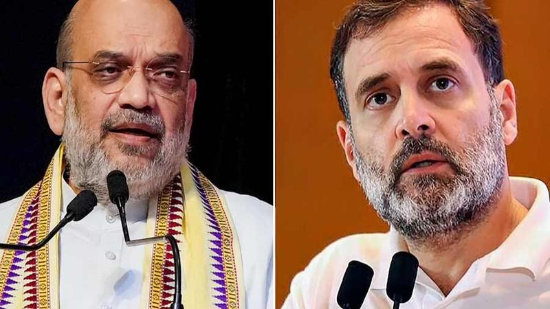 Amit Shah questions Rahul Gandhi 