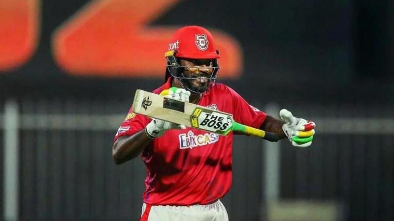 Chris Gayle after scoring unbeaten 175 in 2013