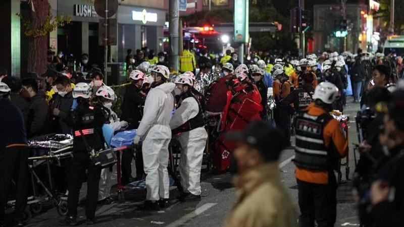 South Korea Halloween stampede