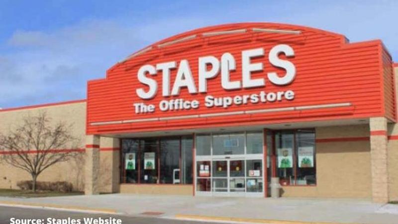 staples hours