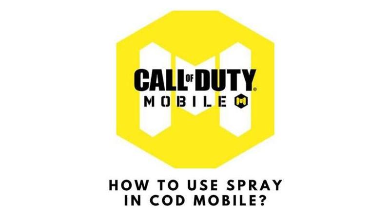 how to use spray in cod mobile