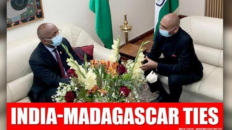 Madagascar Foreign Minister inaugurates Portrait Gallery