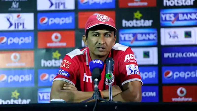 Sanjay Bangar during an IPL press conference 