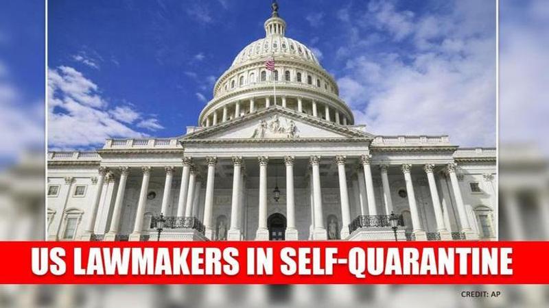 US Congress members going into self-quarantine after 2 lawmakers test