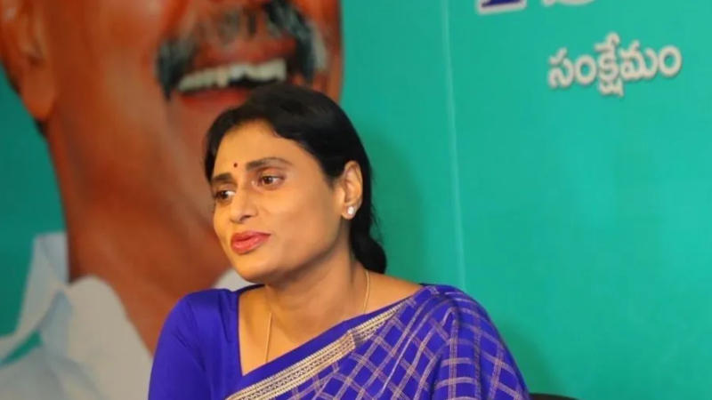 YSRTP chief YS Sharmila held a meeting with the party leaders in Hyderabad and held a discussion with leaders on merger of YSRTP party in Congress