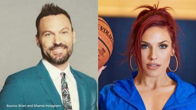 Brian Austin Green and Sharna Burgess