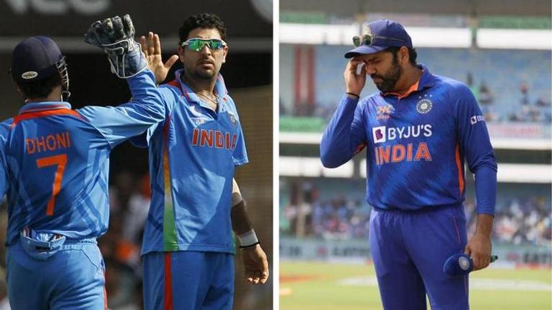 'MS Dhoni was a good captain but he got a good team. Rohit Sharma needs that': Yuvraj Singh's concern for 2023 WC