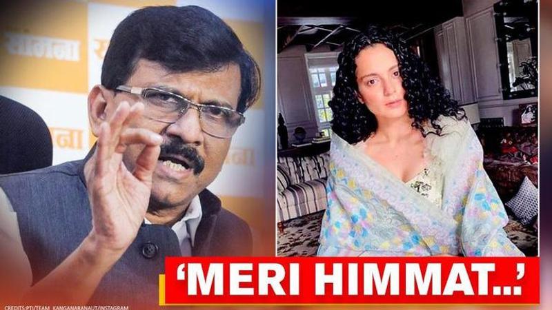 Sanjay Raut posts cryptic note on 'himmat' amid outrage over derogatory term for Kangana