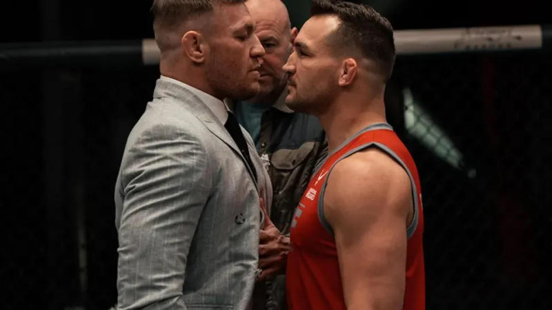 Conor McGregor and Michael Chandler