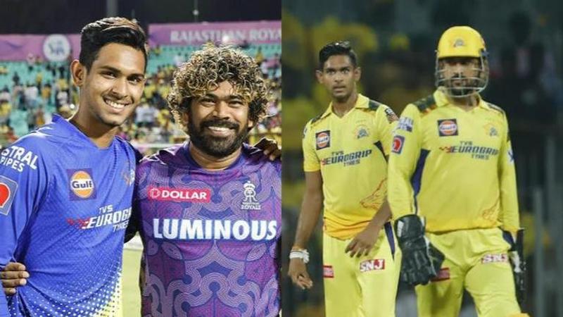 Matheesha Pathirana, Lasith Malinga, MS Dhoni