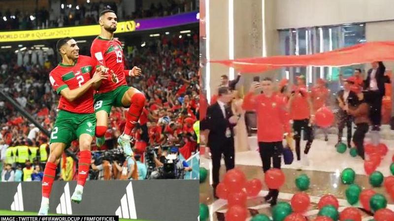 Ecstatic Moroccans celebrate World Cup victory over Cristiano Ronaldo's Portugal