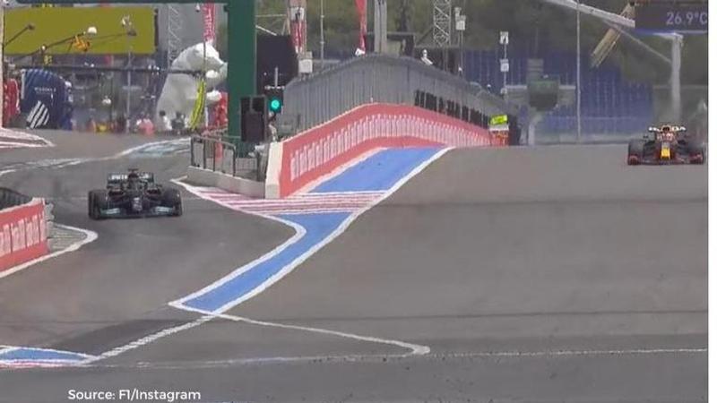 Max Verstappen performs undercut on Lewis Hamilton