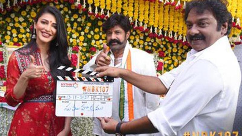 Shruti Haasan, nandamuri balakrishna