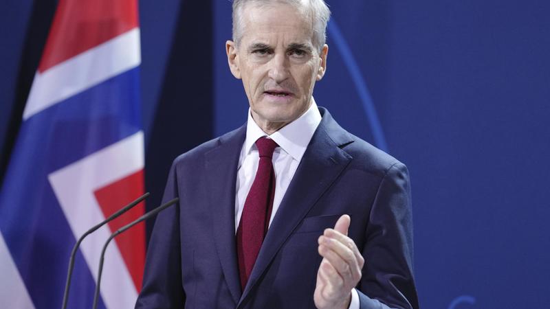 Norway's Prime Minister Jonas Gahr Støre