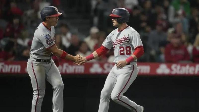 Major League Baseball: Candelario leads Nats' 14-hit effort in 6-4 win over Angels