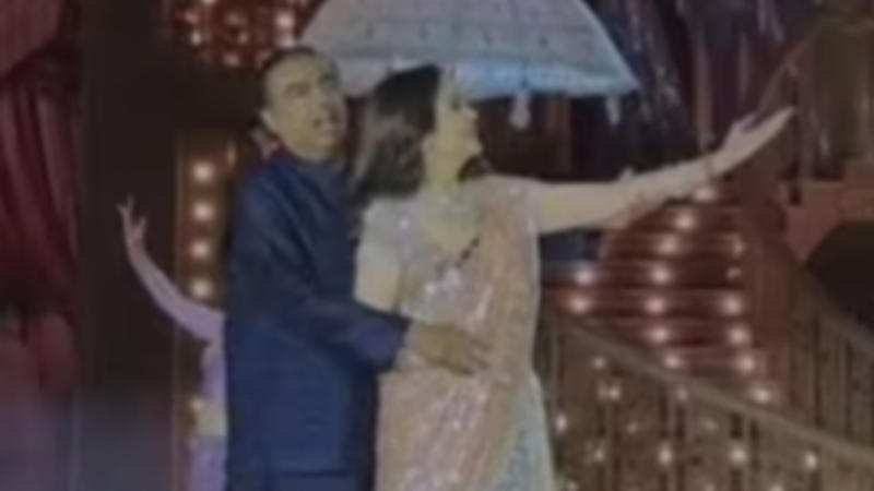 Mukesh and Nita Ambani