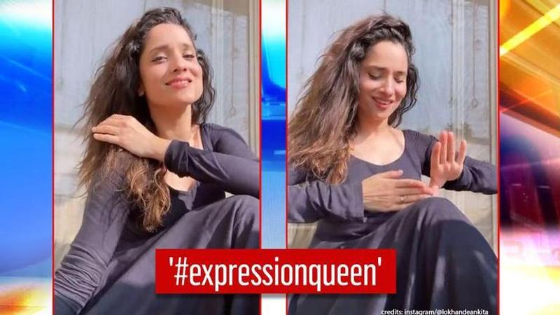 Ankita Lokhande called a 'queen' for impressive expressions on Lata Mangeshkar song