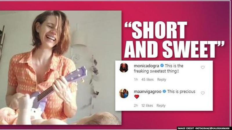 Kalki Koechlin crooning Bengali lullaby to Sappho is cuteness overloaded, celebs awestruck