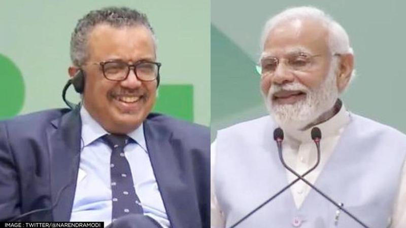 WATCH: PM Modi Gives WHO Chief Dr Tedros Gujarati Name 'Tulsi Bhai ...