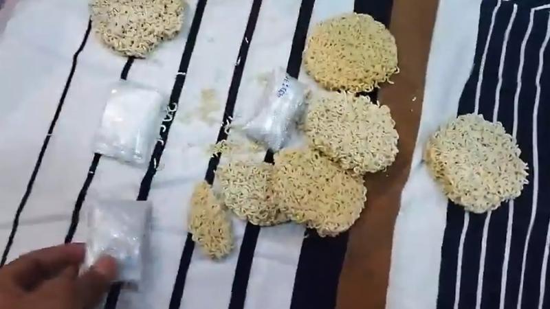 Diamonds found in noodles packet at Mumbai airport